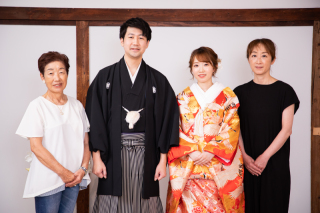 ご家族で　Sereno邸での和装撮影