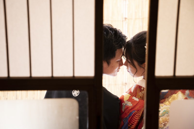 障子越しに。。。