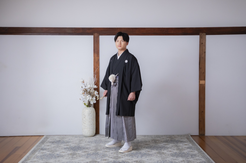 黒紋付袴
