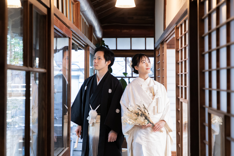 ブーケをお持ちになって・・・