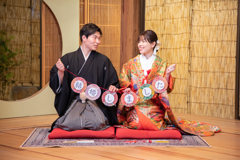 2/18 Sereno邸 白無垢、色打掛撮影