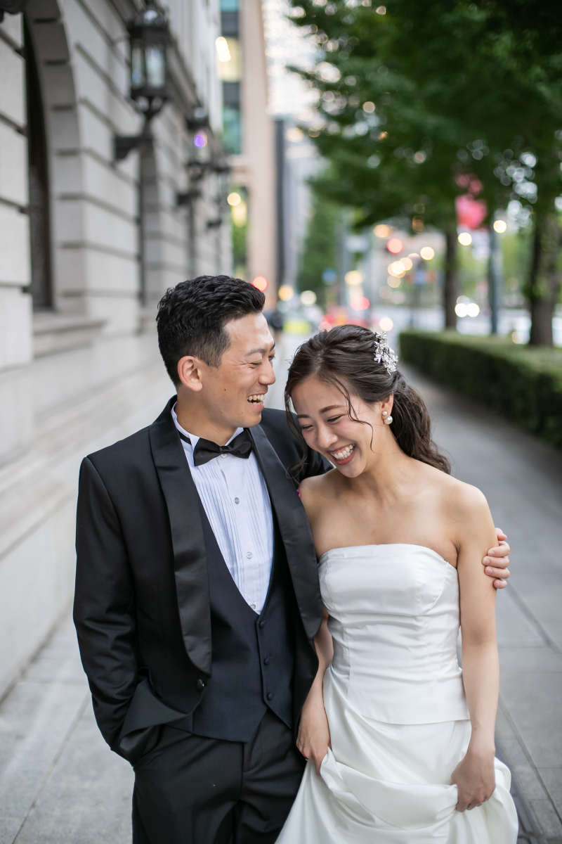 緊張ぎみなお二人♡