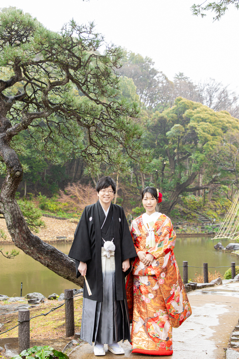 肥後細川庭園とスタジオ撮影！