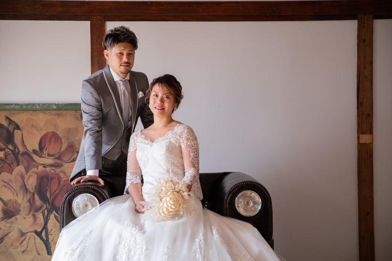 ソファーを使用しての1枚♪