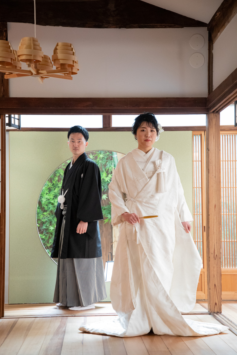 和装白無垢全体撮影!