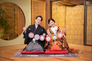 6/26 Sereno邸 白無垢、色打掛撮影