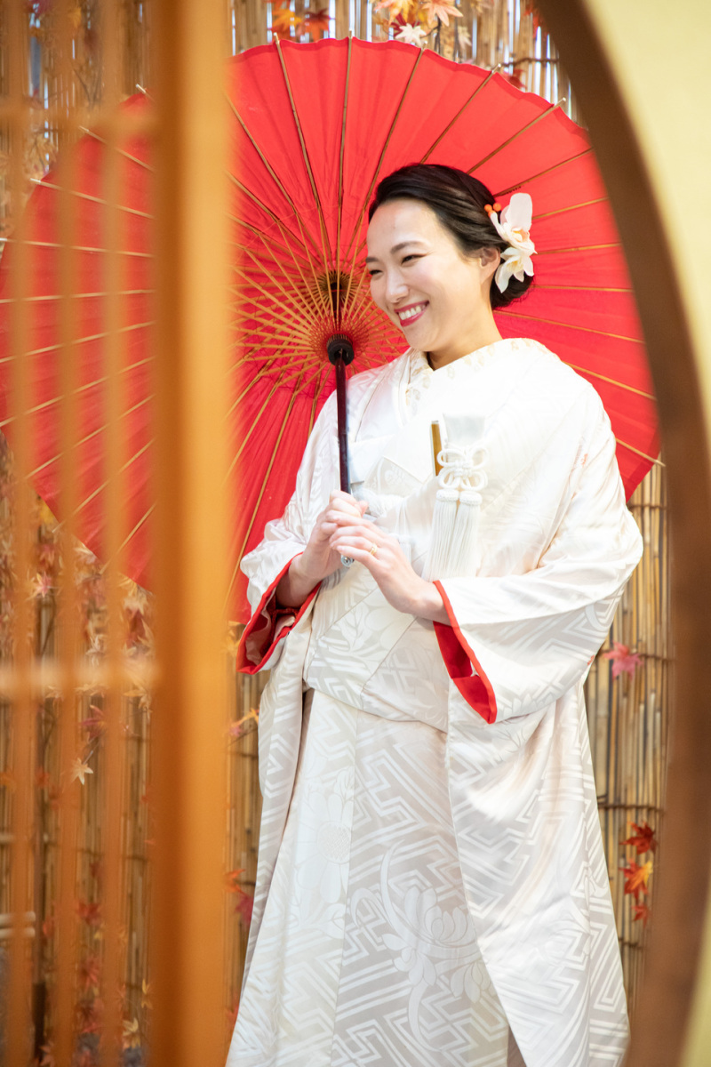 笑顔が素敵な花嫁様でした!