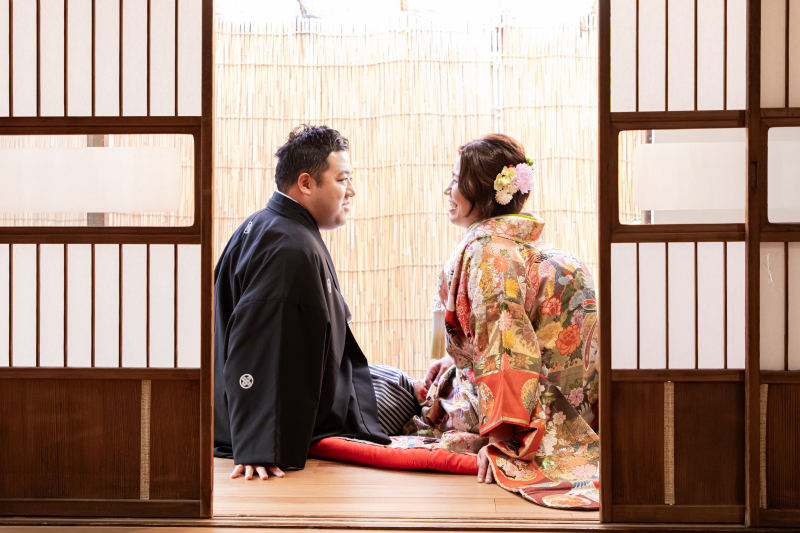 見つめ合い・・・