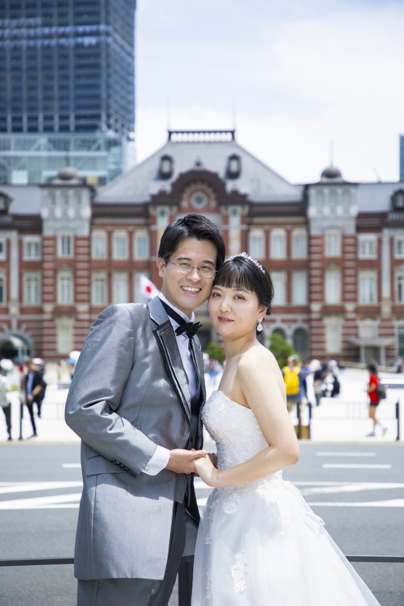 東京駅+スタジオ撮影