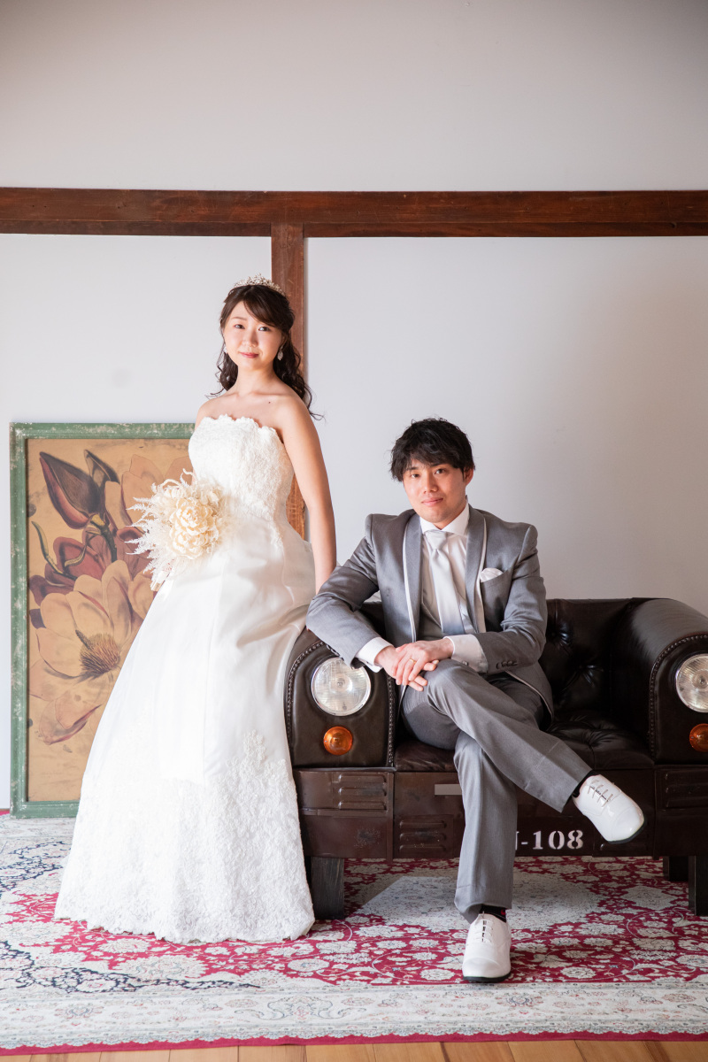 ソファーでの1枚！