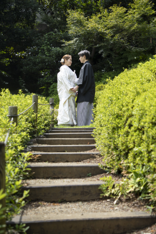 和装2着　池田山公園ロケーション・スタジオ撮影