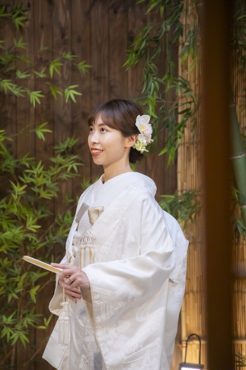 花嫁半身撮影