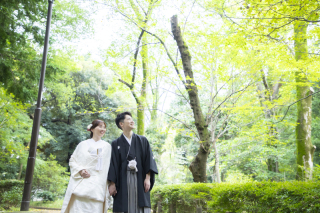 和装1着有栖川記念公園ロケーション撮影