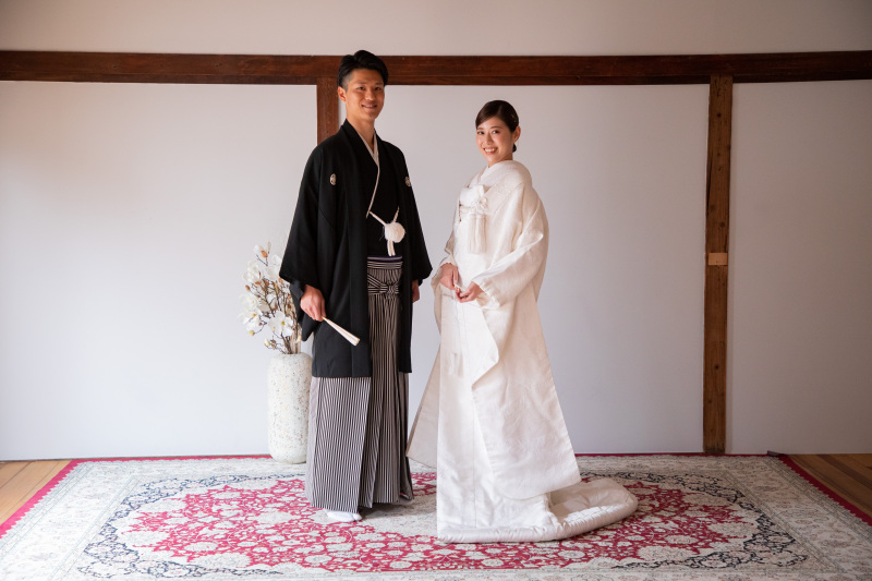 洋髪白無垢スタイルで☆