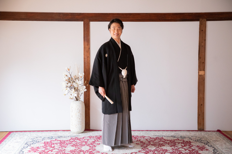 ご新郎様ソロ撮影