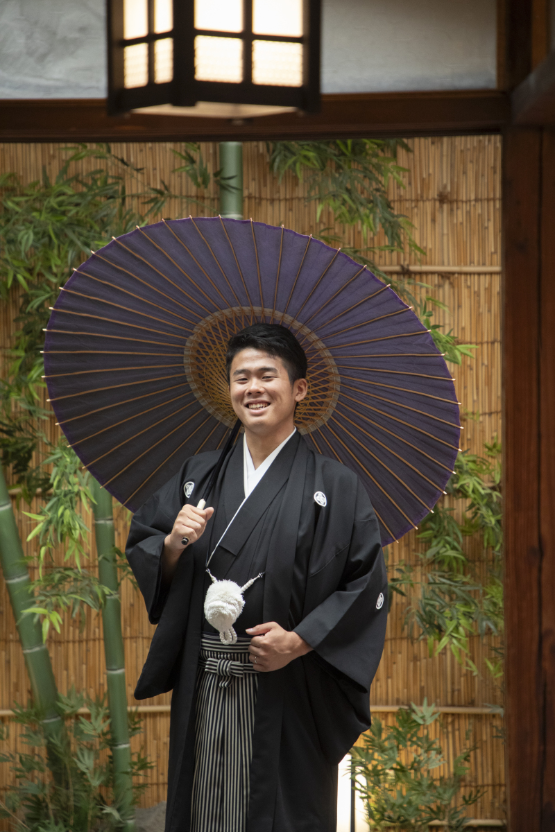 お外にて・・・