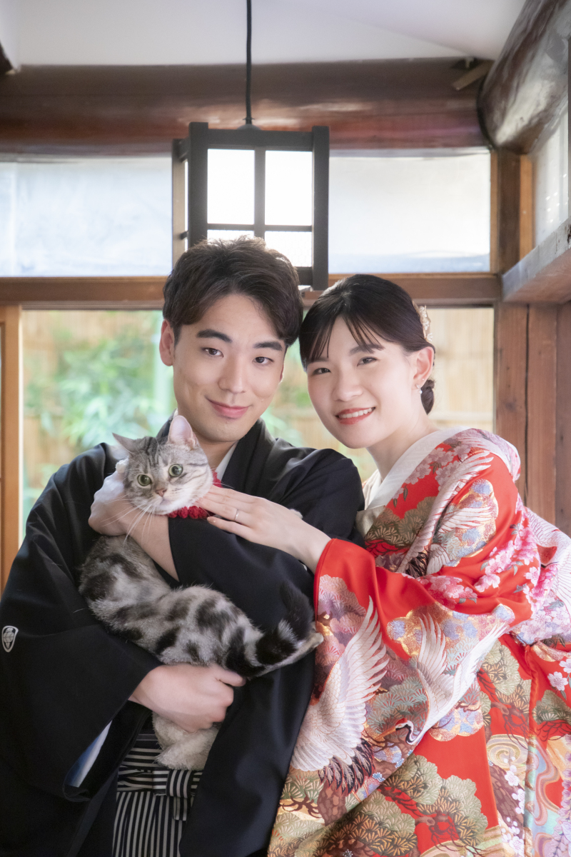 和装２点スタジオ撮影