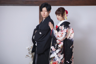 和装1着スタジオ撮影