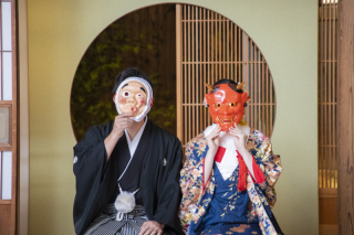 和装1着スタジオ撮影