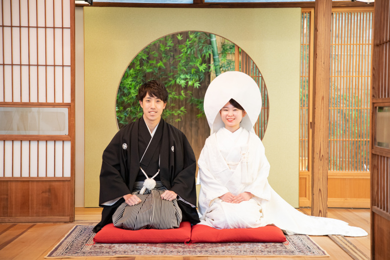 お二人のお座りショット！