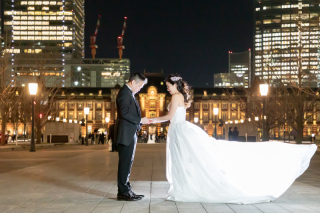 1/29　和装スタジオと東京駅ロケ