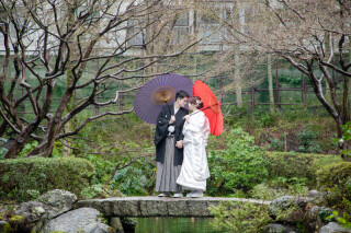 和装池田山公園ロケと和装洋装スタジオ撮影