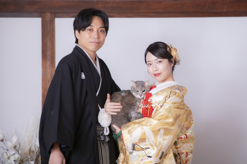 猫ちゃんと一緒
