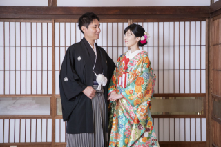 和装2着スタジオ撮影