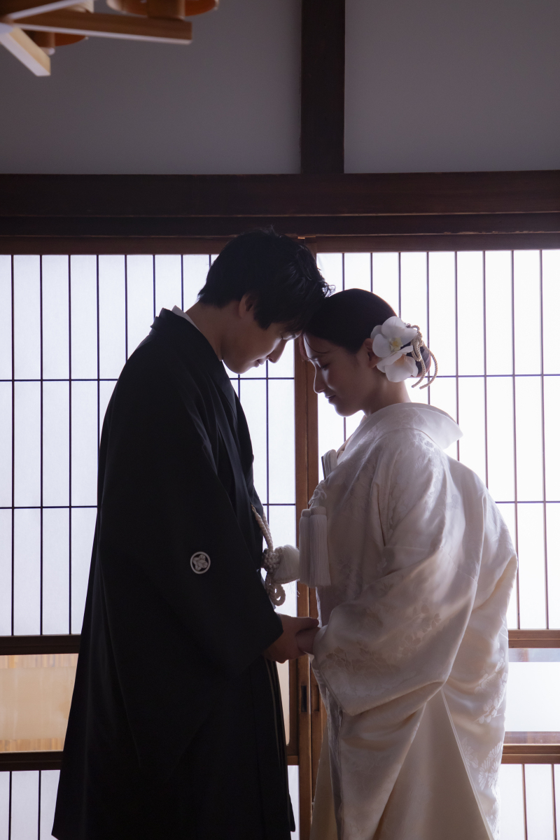 オデコとオデコ