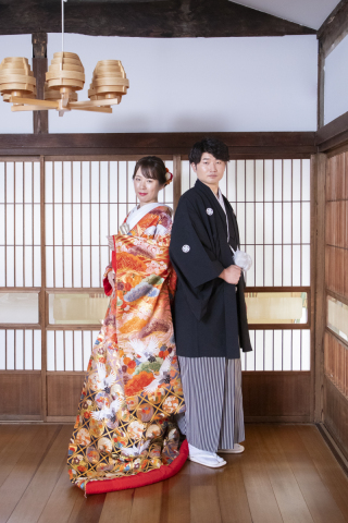 和装2着スタジオ撮影