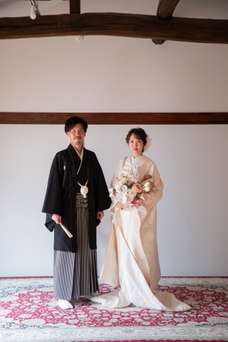 2/28 Sereno邸 白無垢、色打掛撮影