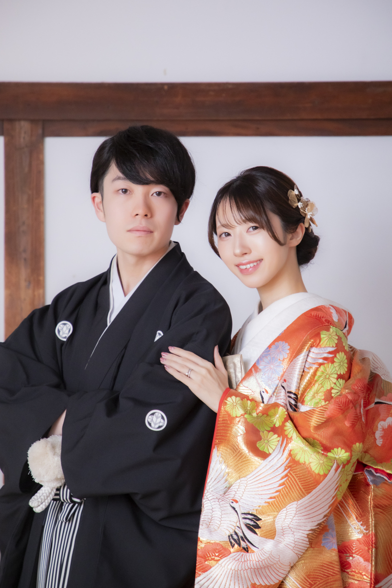 和装スタジオ撮影から