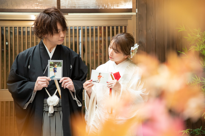 ☆お二人の幼少期の頃と重ねて☆