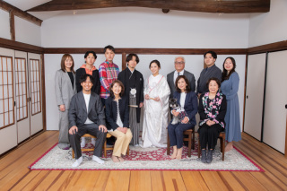 ご家族写真も追加料金無しで撮影可能です。