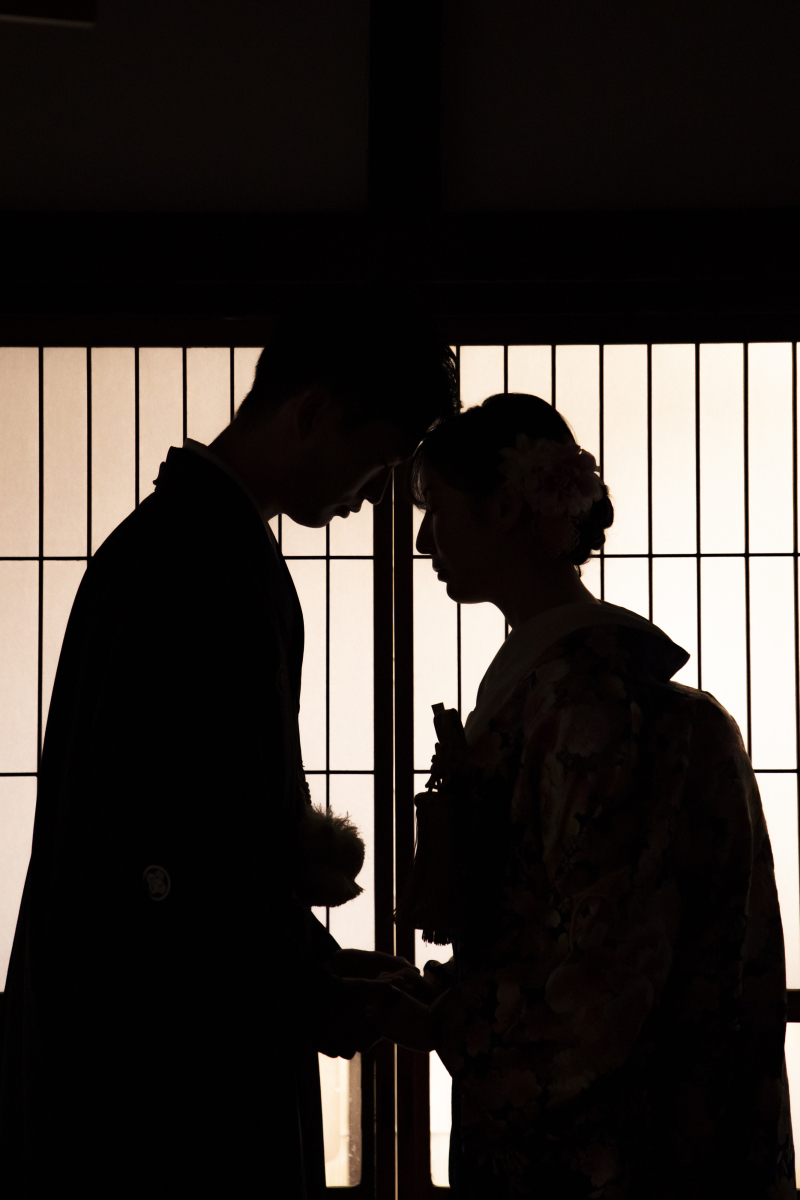 シルエット撮影