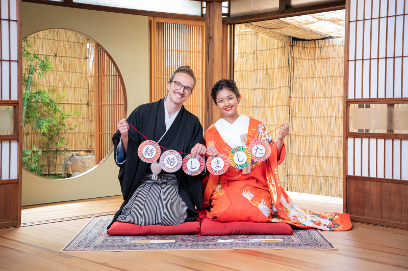 5/22 Sereno邸 白無垢、色打掛撮影