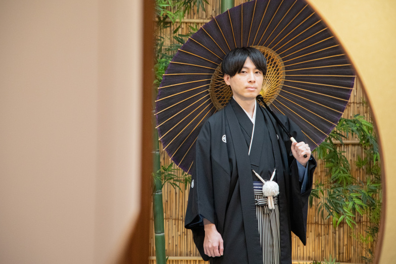 新郎様のソロショット1