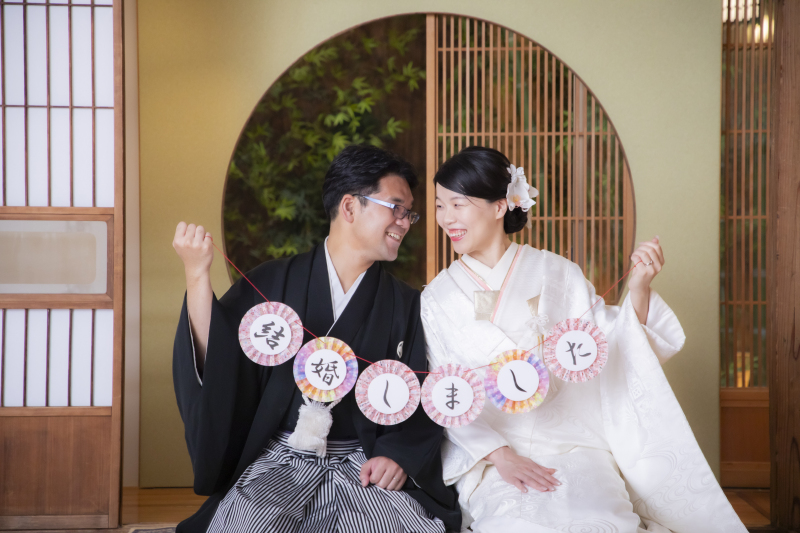 笑顔で仲良しショット！