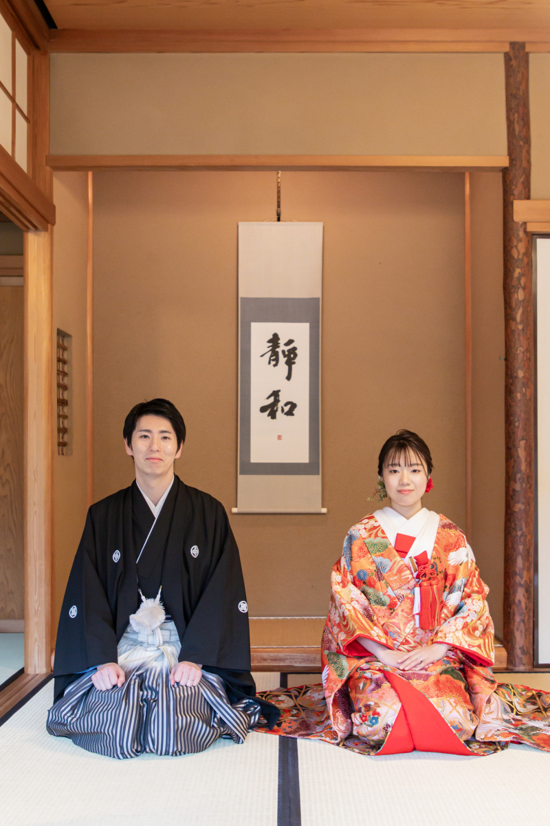 目白庭園　　赤鳥庵にて