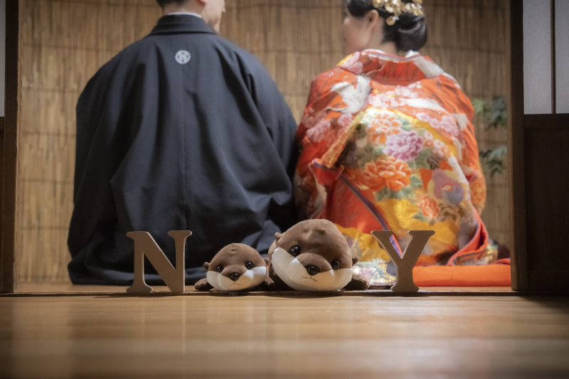 イニシャルと、カワウソ！！？