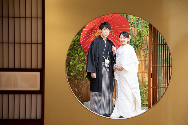 お庭での撮影！