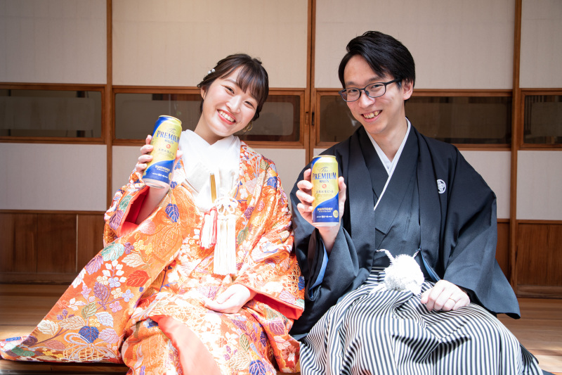 6/7 Sereno邸 白無垢、色打掛撮影