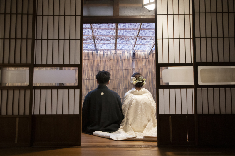 【和装】後ろ姿