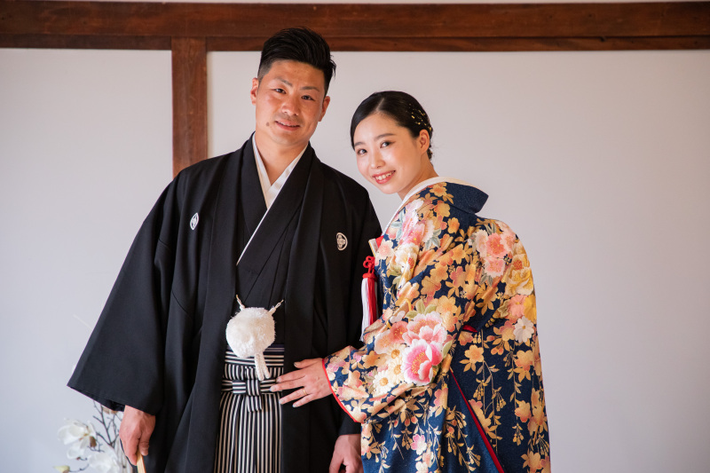 色打掛にお着替え