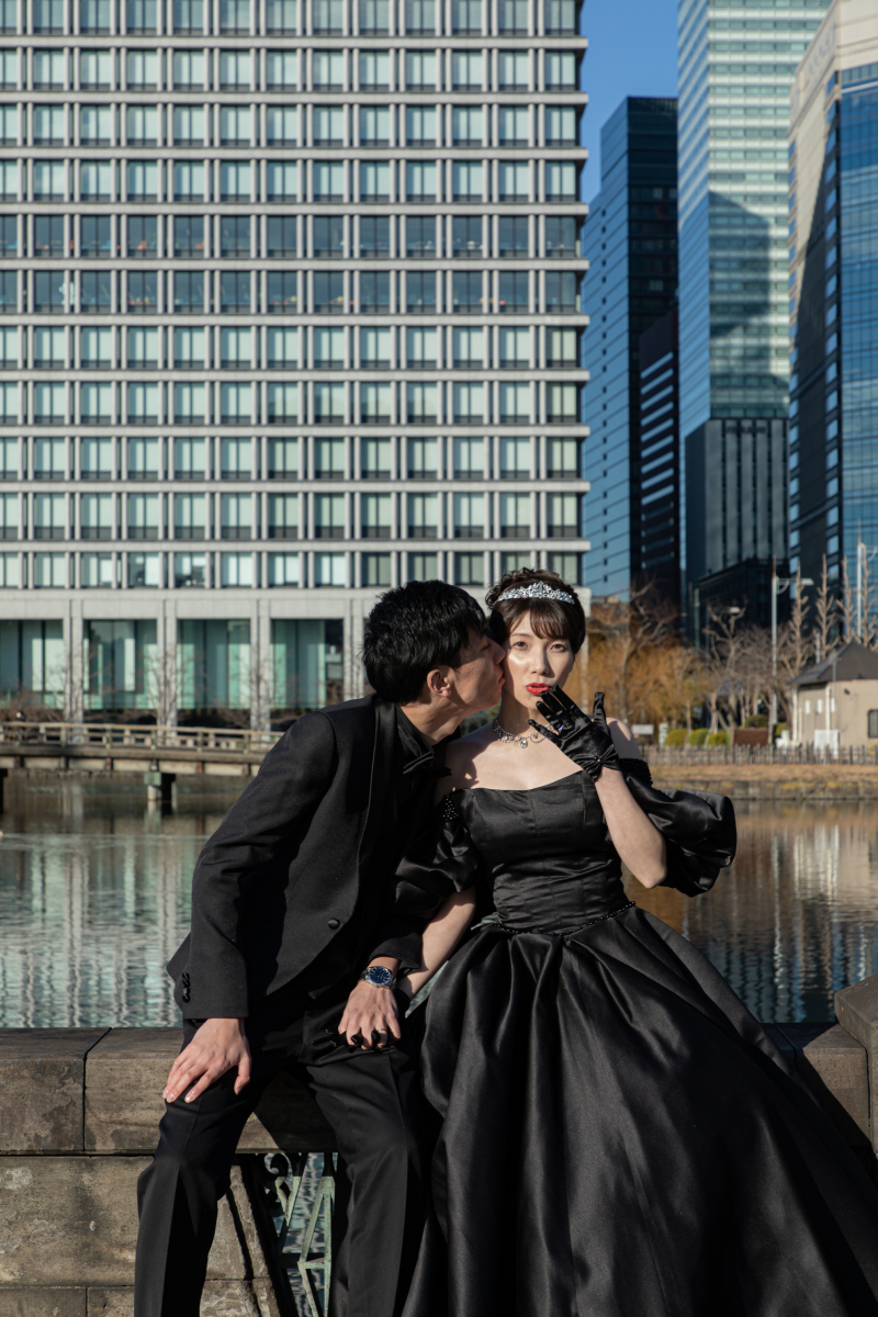 お二人の記念のお写真なので!