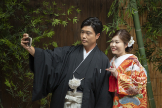 和装1着スタジオ撮影