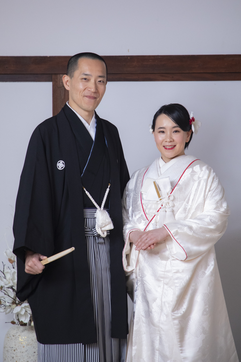 白無垢・黒紋付袴