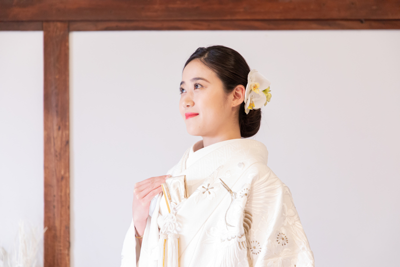 ご新婦様のソロショット