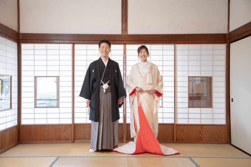 葉山古民家にて和装撮影