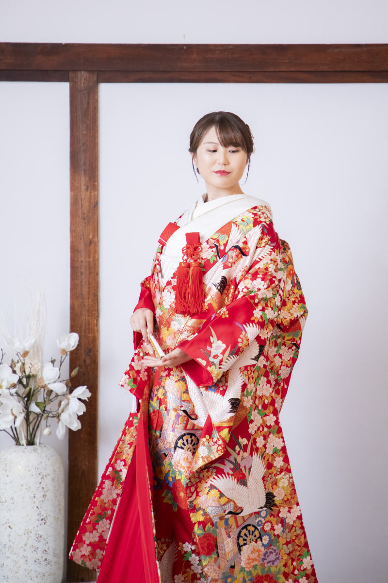 ご新婦様お一人でキリっと！